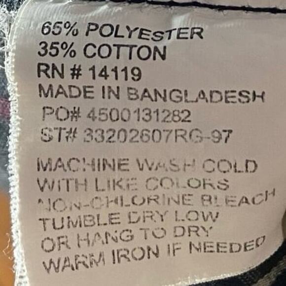 ELY CATTLEMAN Vintage Western Plaid,Casual ,Snap Shirt Men Size XL - Picture 5 of 9